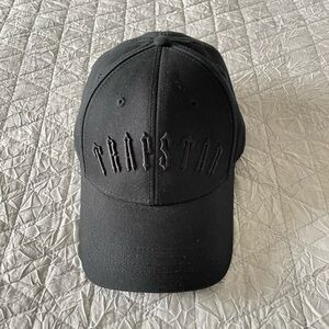 Trapstar Iron Gate Hat - Black Strapback Cap